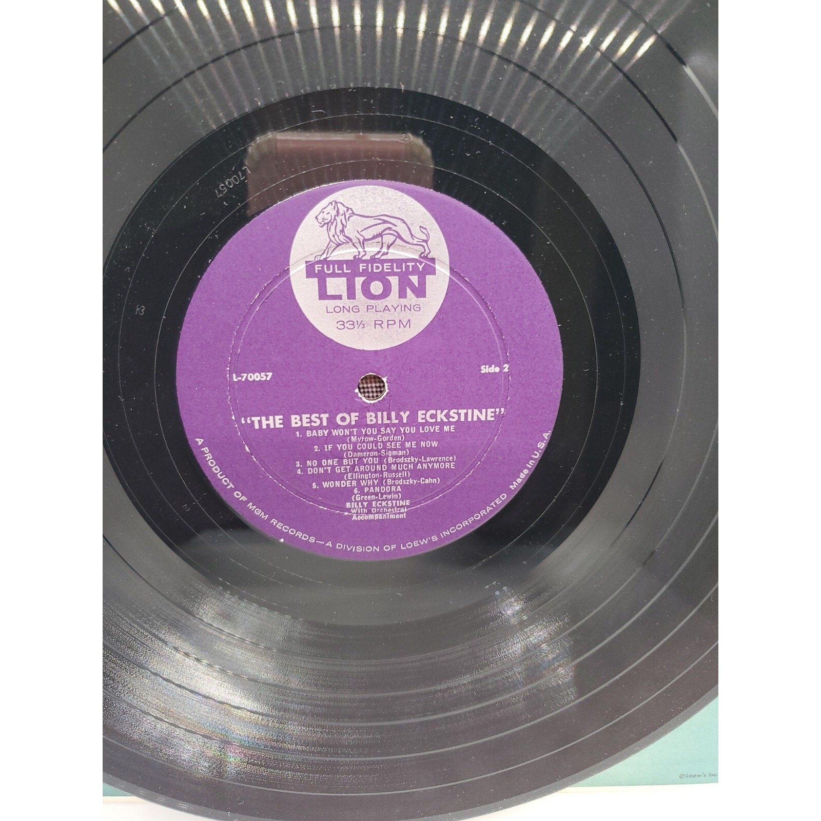 The Best of Billy Eckstine (Record)