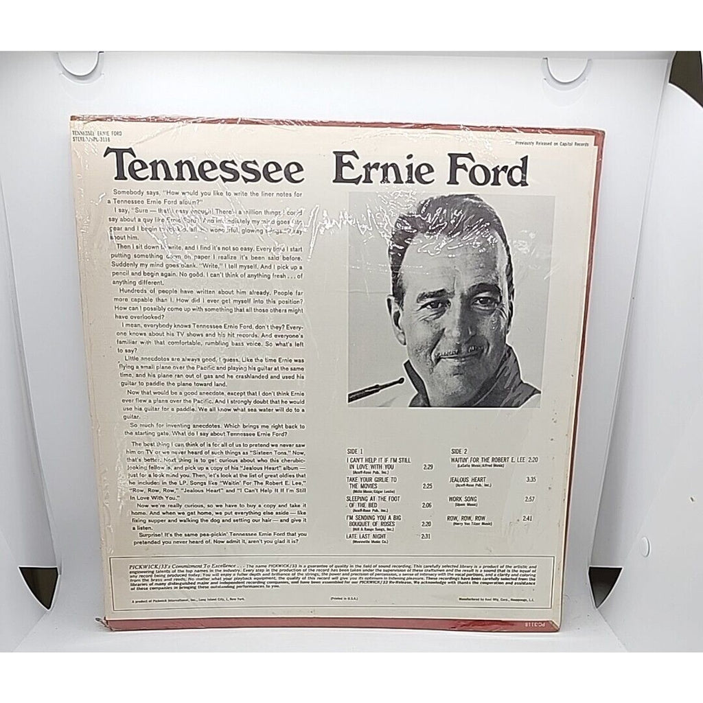Tennessee Ernie Ford, I Can't Help It If I'm Still In Love With You (Record)