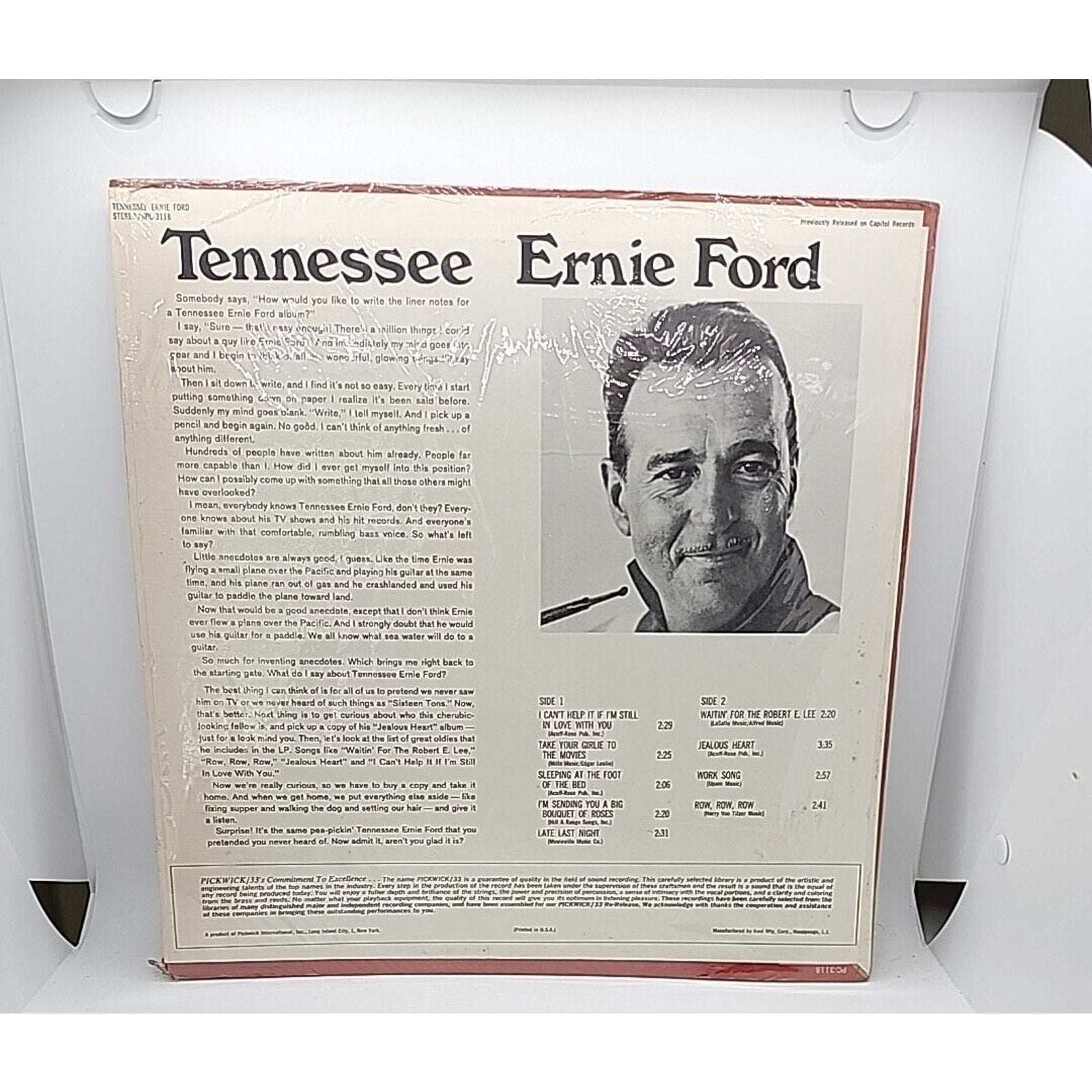 Tennessee Ernie Ford, I Can't Help It If I'm Still In Love With You (Record)