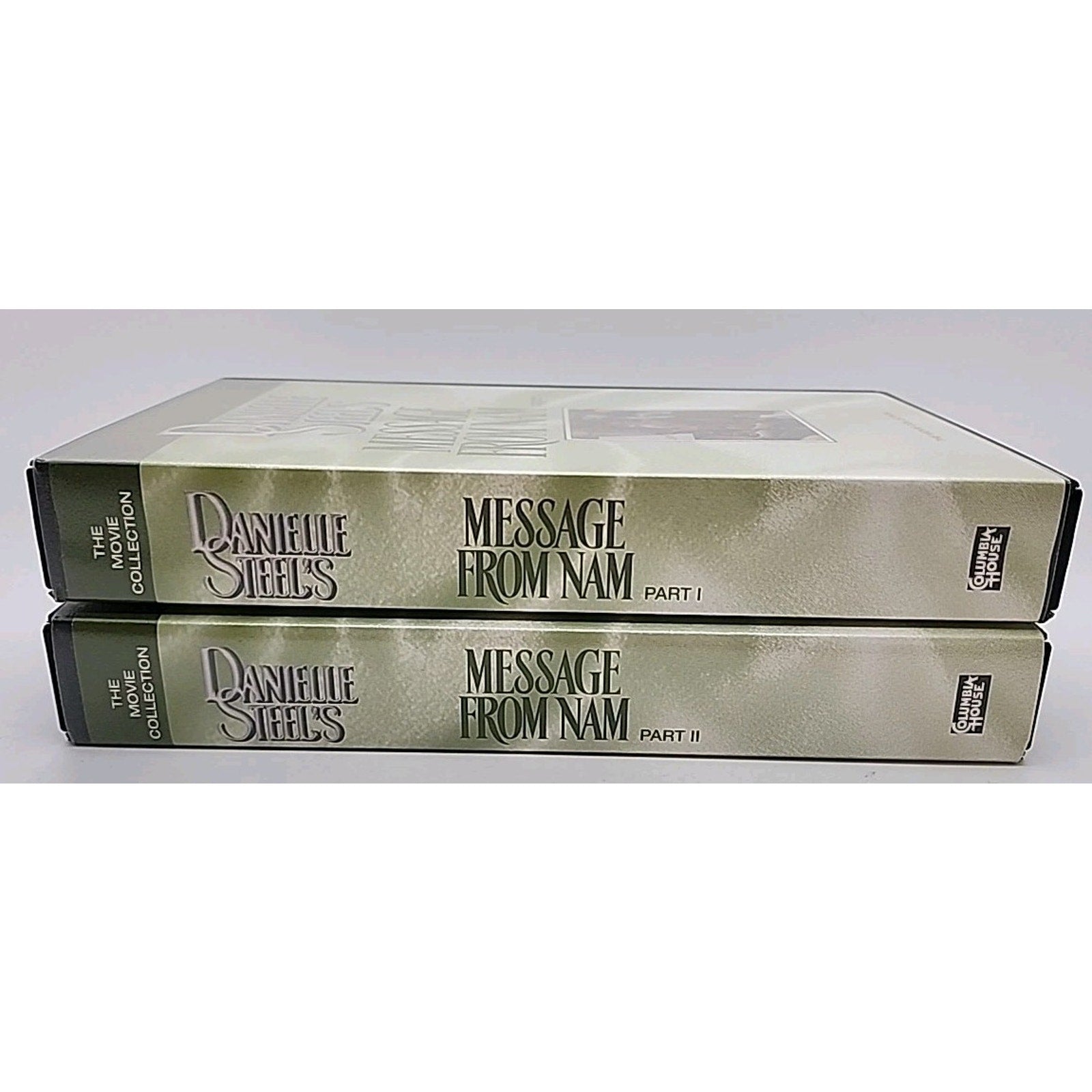 Danielle Steel's Message From Nam Part 1&2 (VHS)