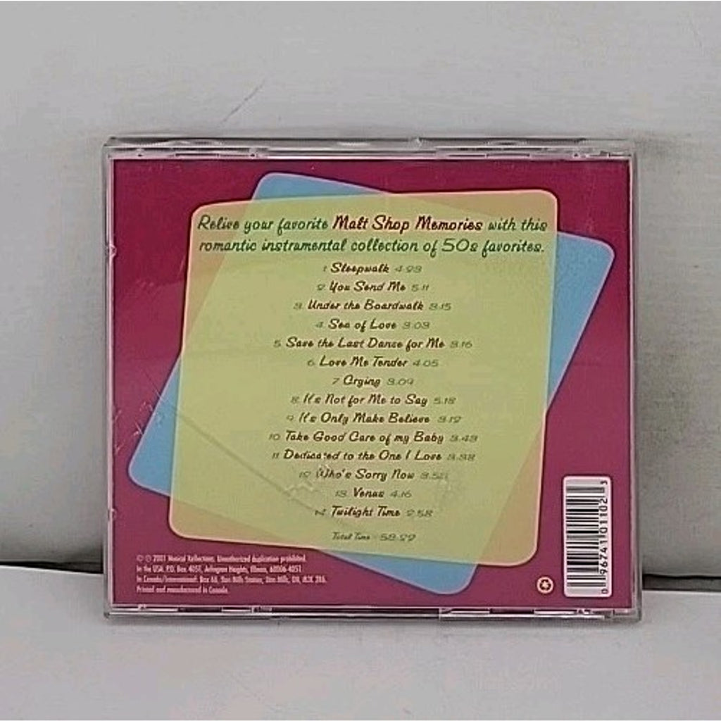 Malt Shop Memories [Reflections] * by The Reflectionaires (CD, 2008,...
