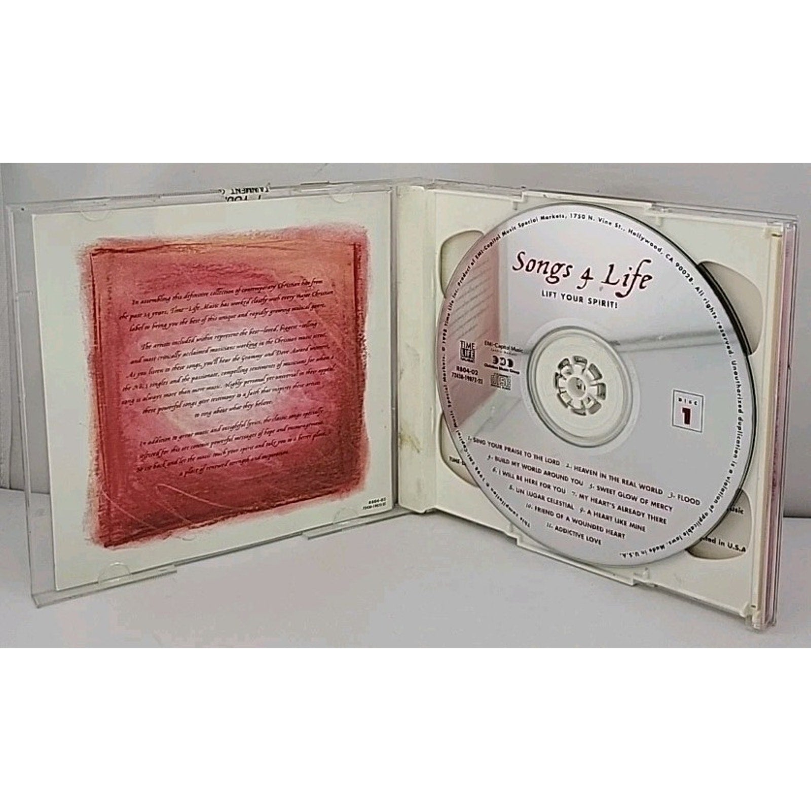 Songs 4 Life: Lift Your Spirit! by Various Artists (CD, Sep-1998, 2 Discs,...