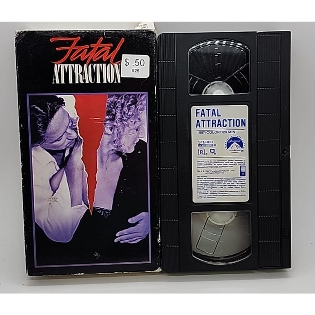 Fatal Attraction (VHS) White Top