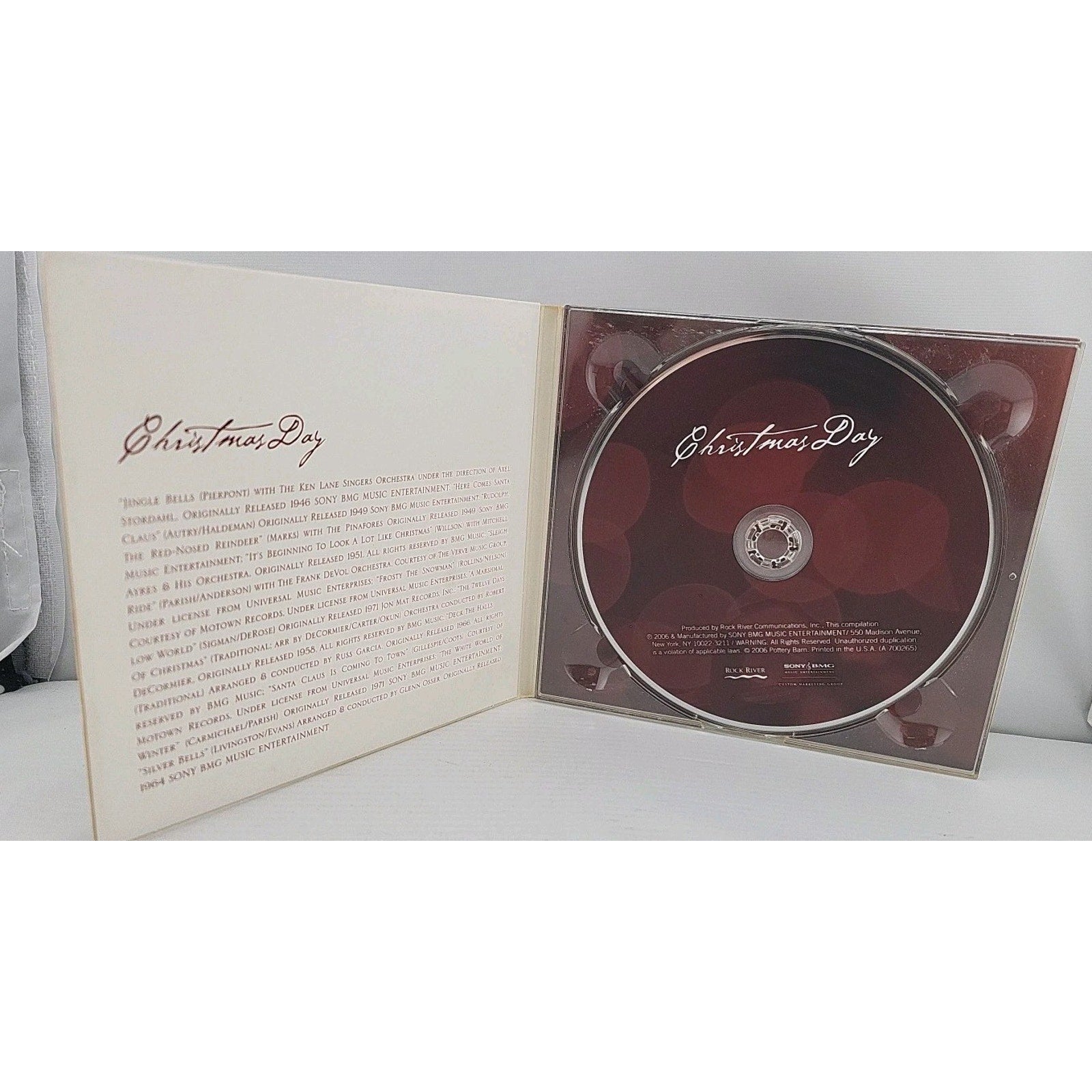 Potterybarn - Christmas Day CD