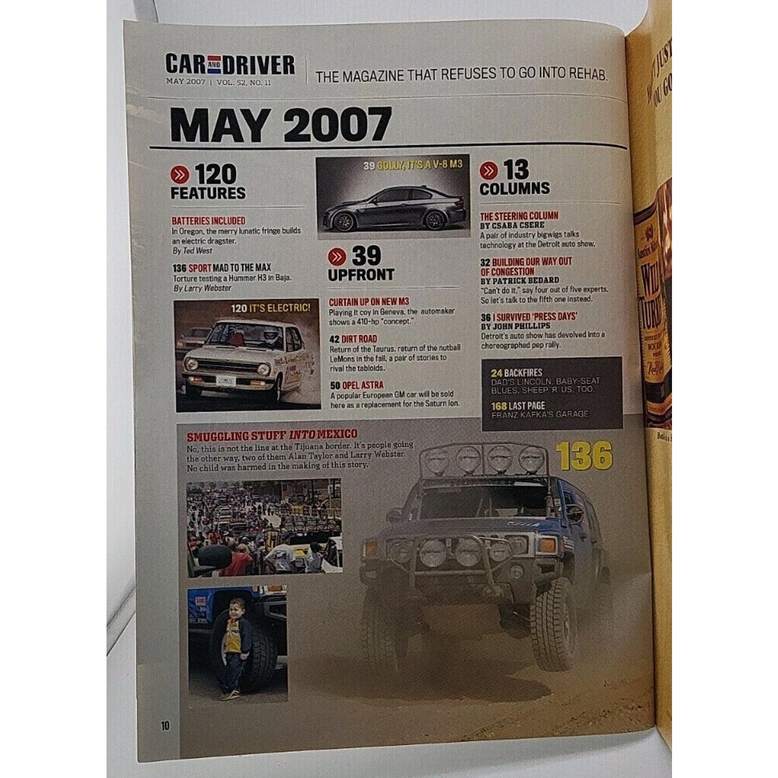 Car And Driver Magazine - May 2007 - Vol. 52 No. 11