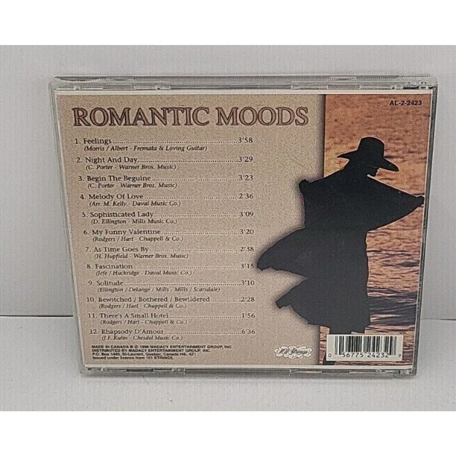 Romantic Moods by 101 Strings (CD, 1996)