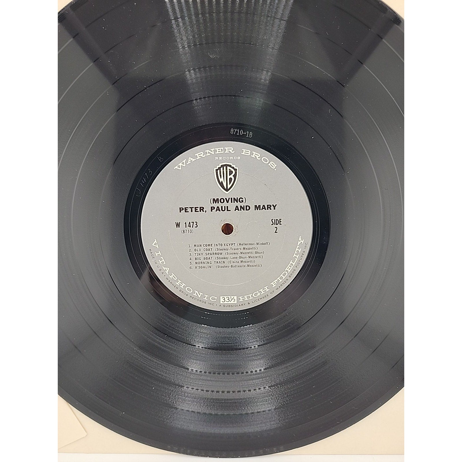 Peter Paul and Mary Moving LP Vinyl Record Album