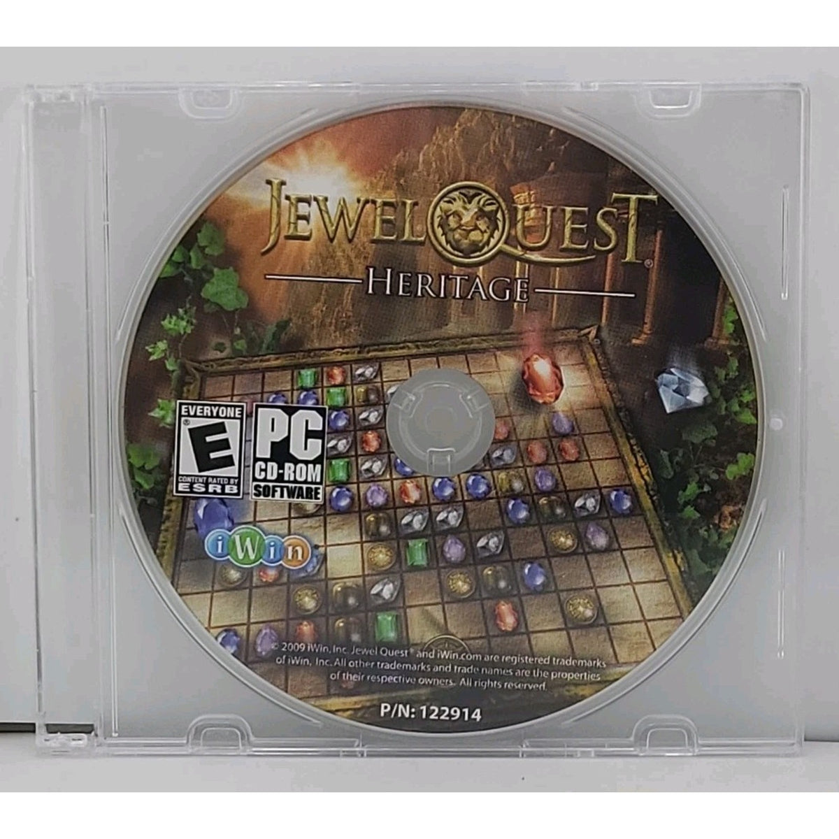 Jewel Quest: Heritage (PC, 2010) *Disc Only*