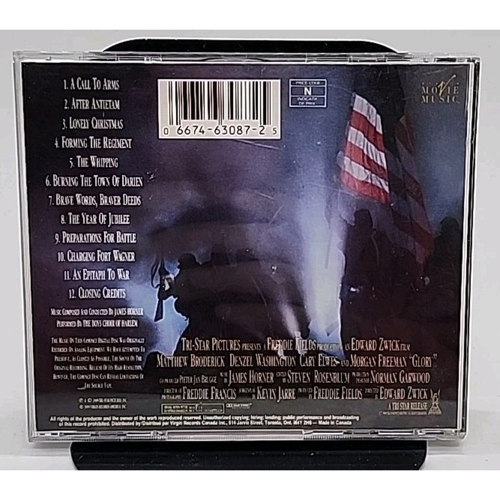 Glory (Original Soundtrack) (CD, 1992)