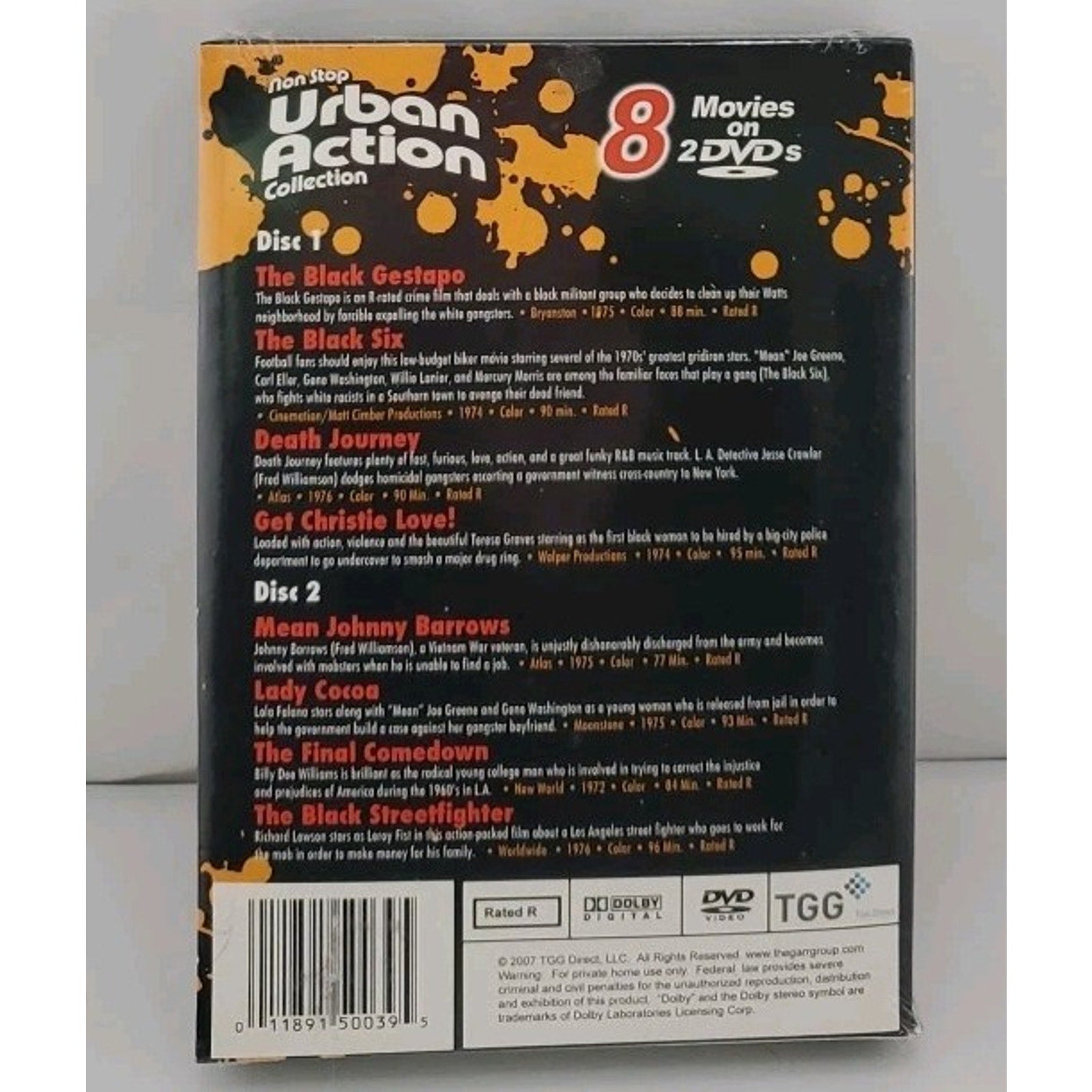 Urban Action Collection (DVD) *Brand New*
