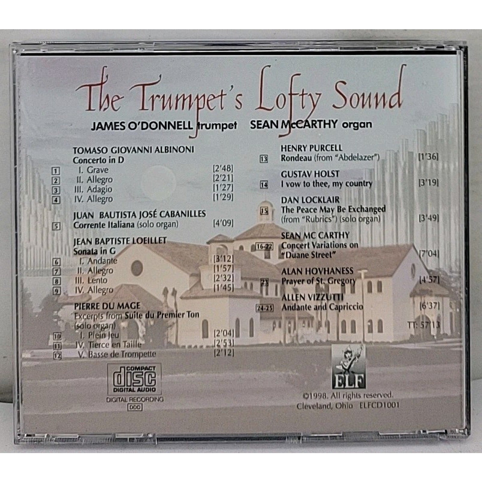 The Trumpet's Lofty Sound CD By James O'Donnell And Sean McCarthy