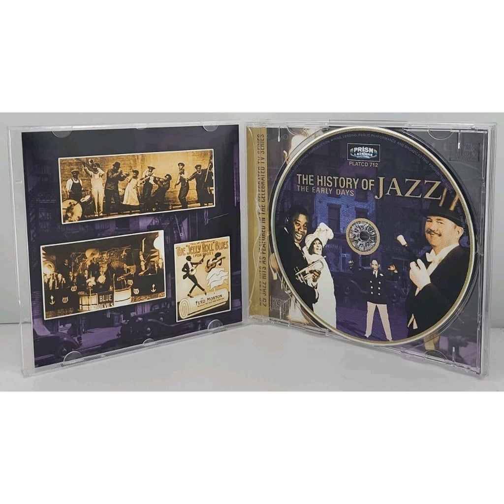 The History of Jazz: The Early Days by Various Artists (CD, Dec-2001, Prism)