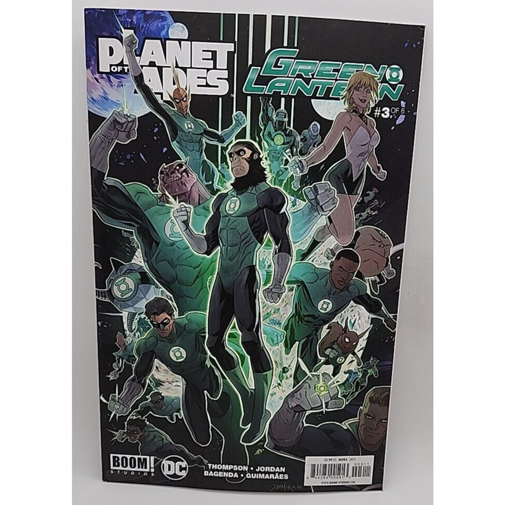 DC Comics 2017 Planet Of The Apes Green Lantern 3 Comic Book