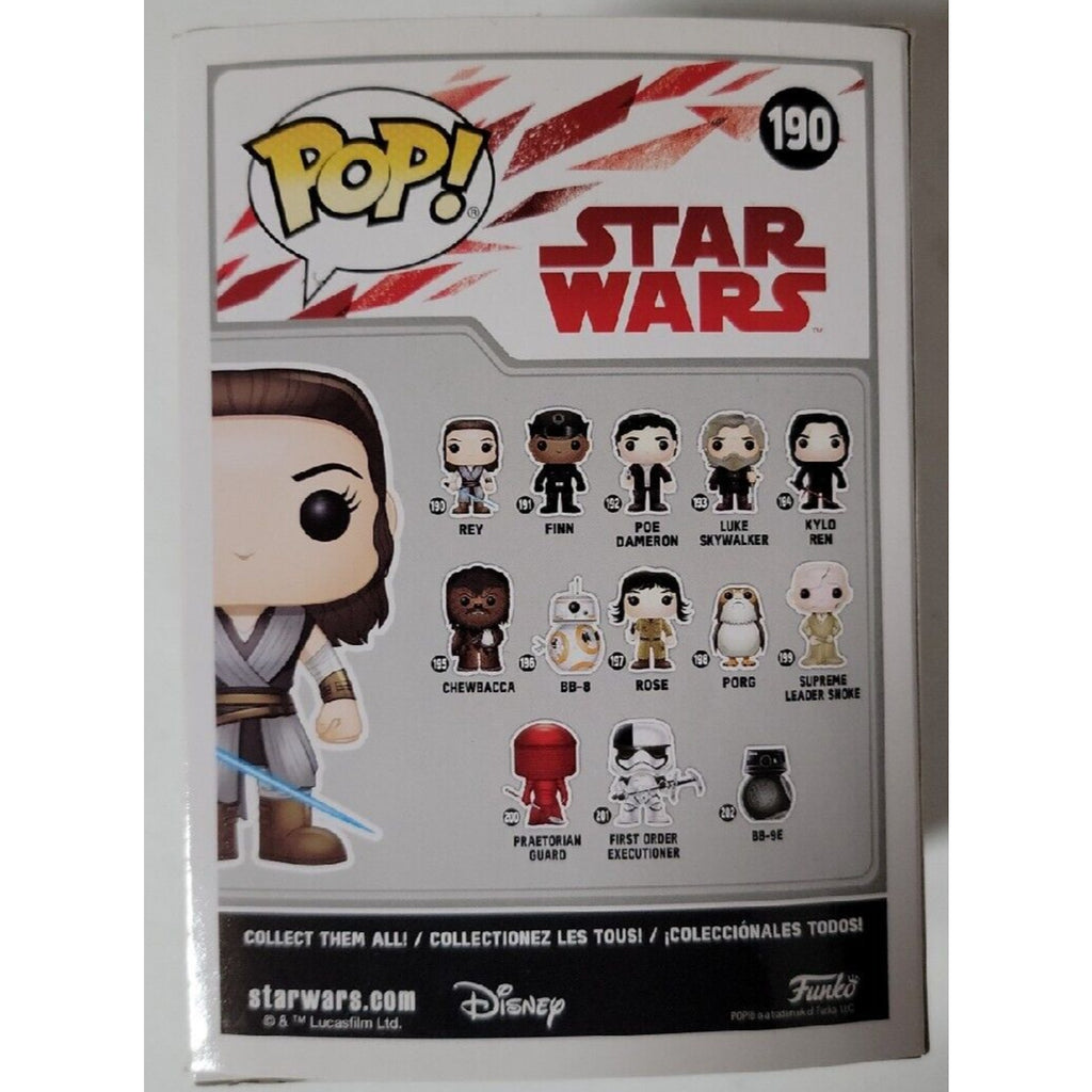 Funko POP! Star Wars: The Force Awakens - Rey #190
