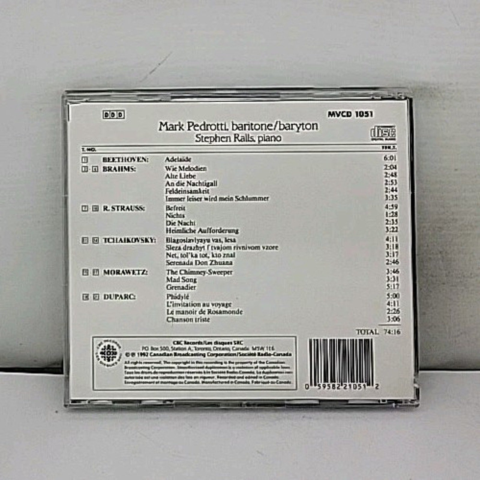 The Lyrical Art Of Mark Pedrotti - Stephen Ralls piano CD Audio