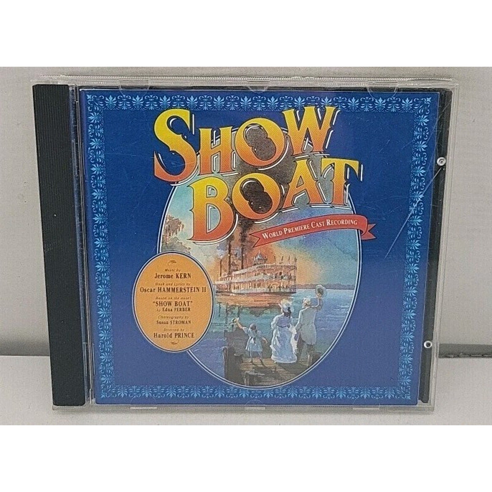 Show Boat World Premiere Cast Recording Soundtrack CD