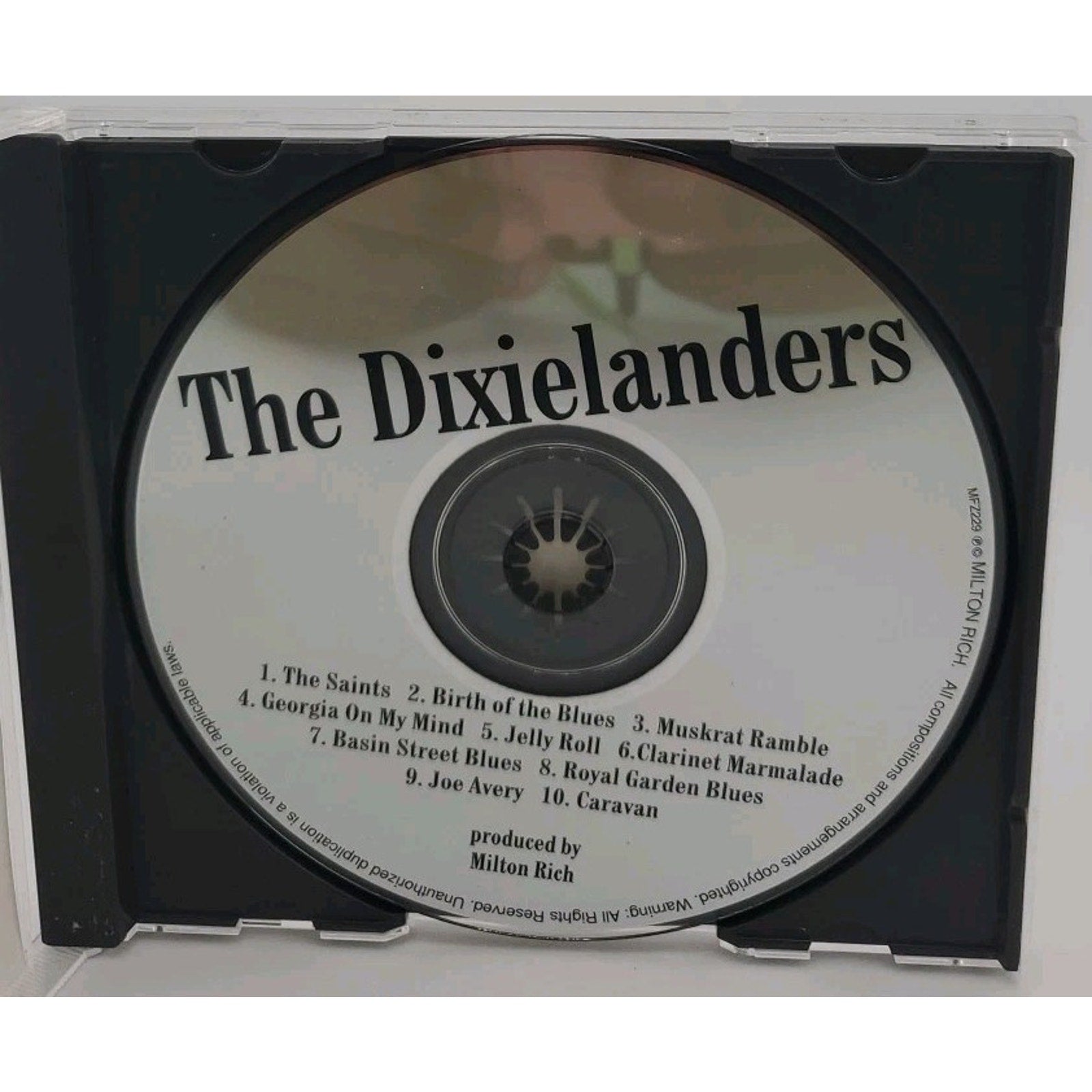 The Dixielanders Milton Rich (CD)