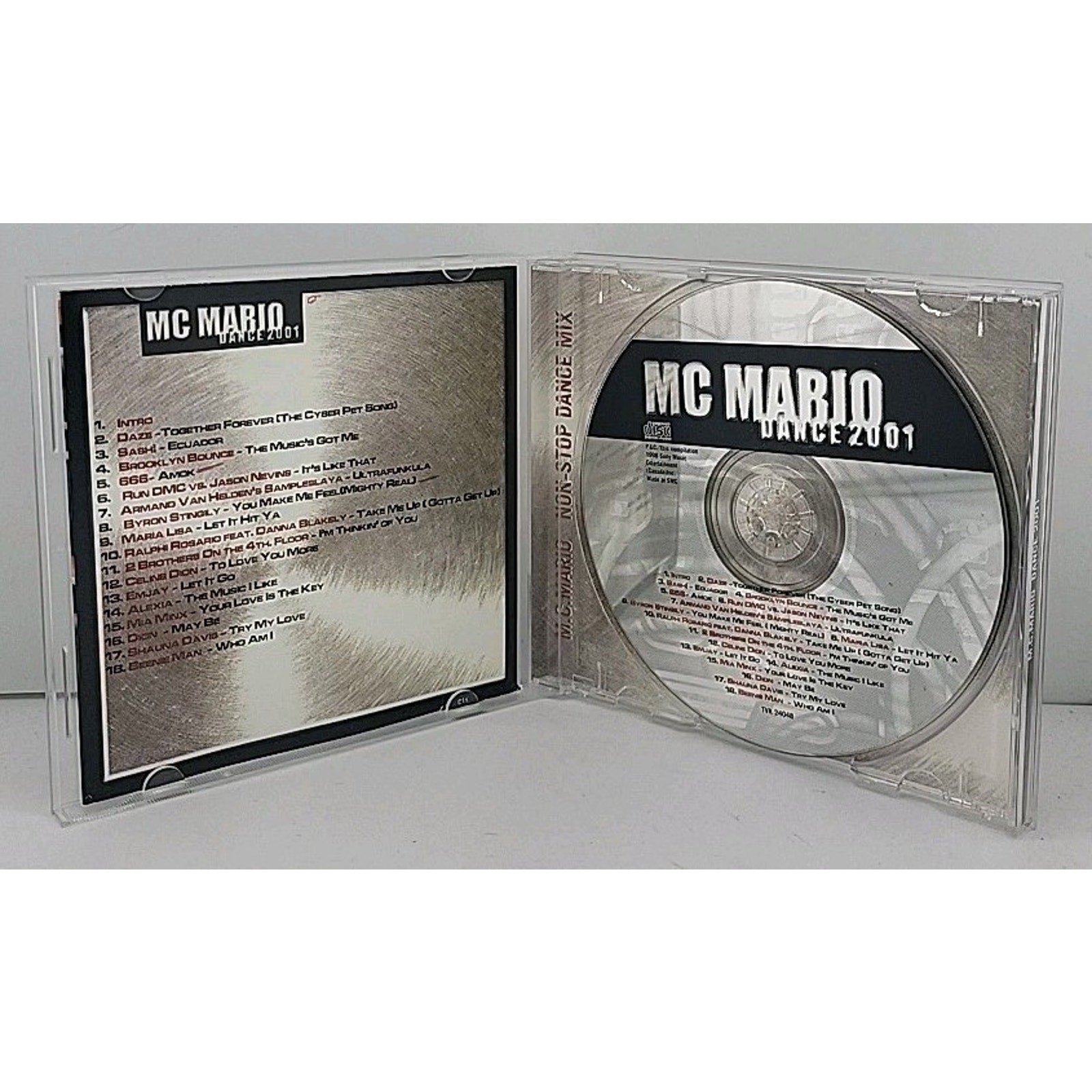 Dance 2001 by MC Mario (CD, 1998, Sony Music Distribution (USA))