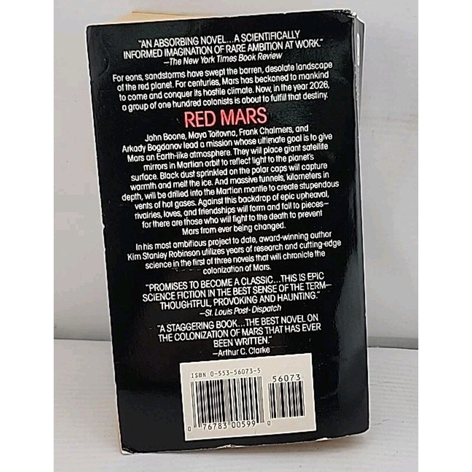 Red Mars by Kim Stanley Robinson (1993, Trade Paperback)