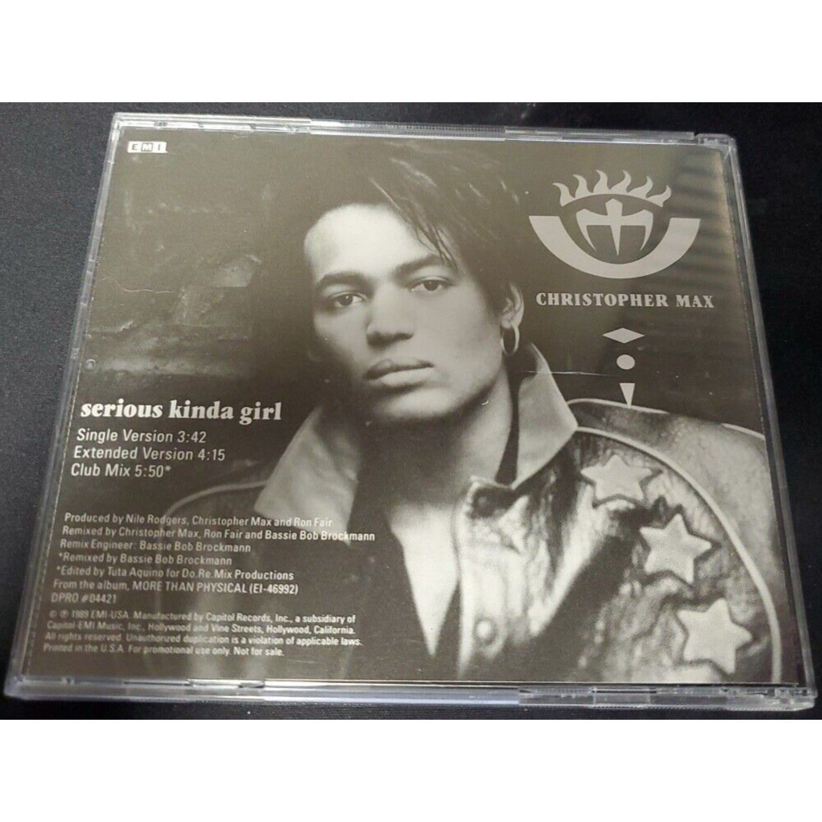 Christopher Max Serious Kinda Girl (CD) PROMO