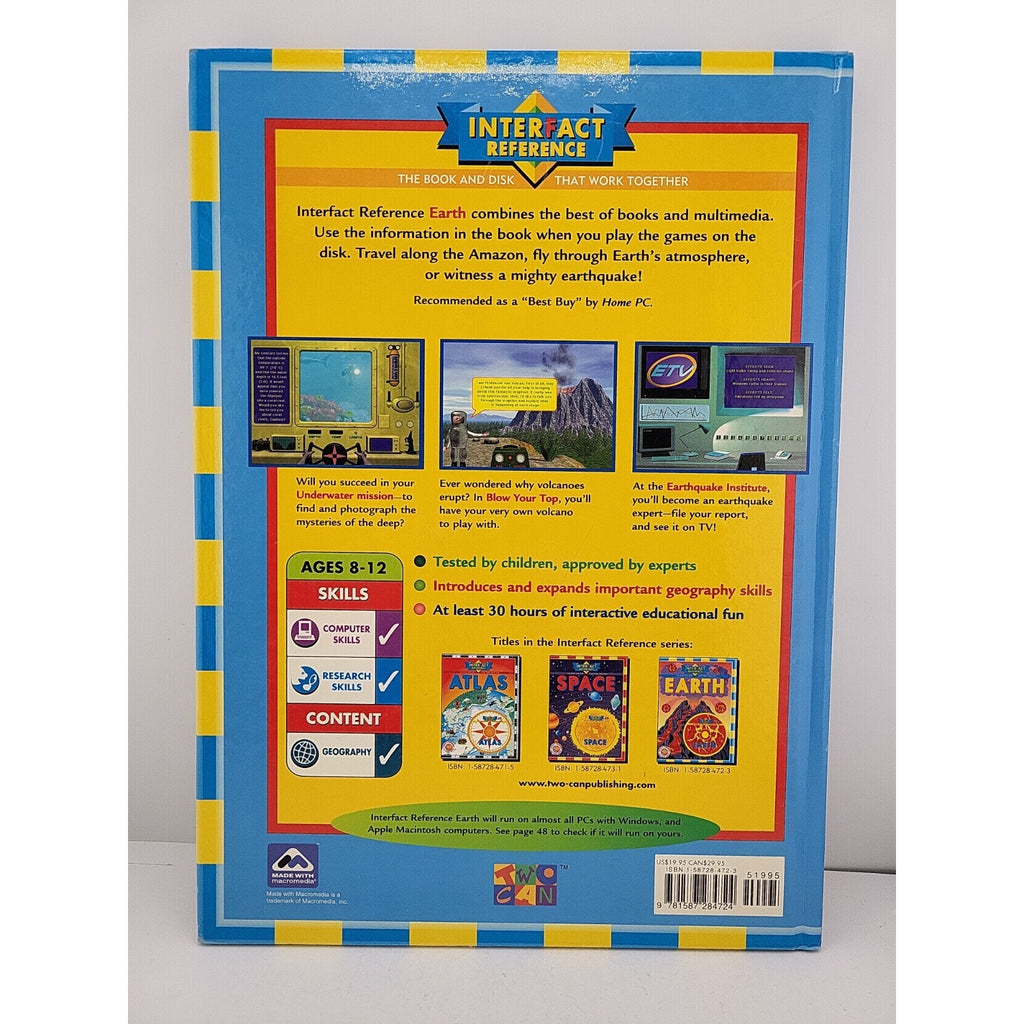 Earth : The Book and Disk That Work Together by William Wharfe (2000, Prepack)