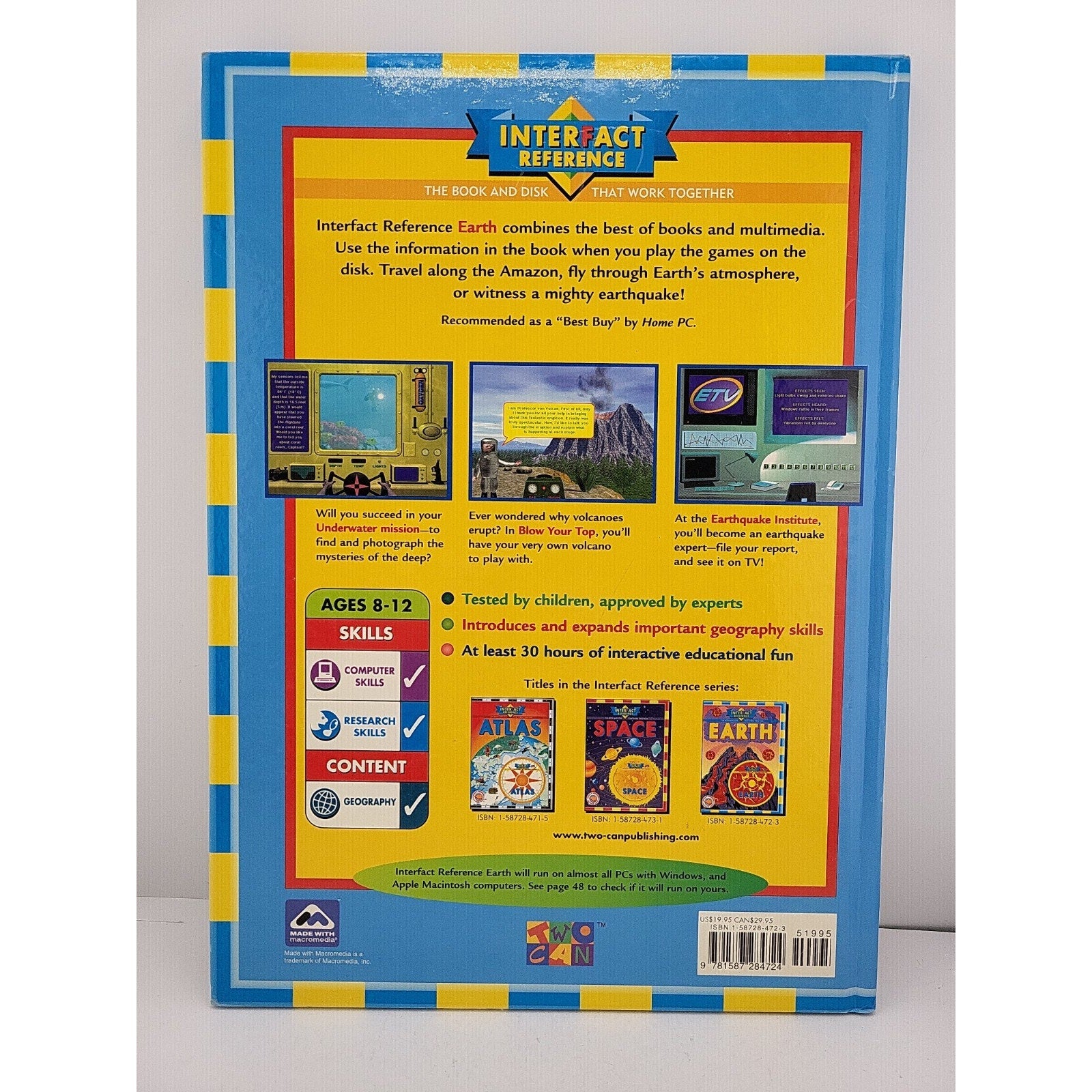 Earth : The Book and Disk That Work Together by William Wharfe (2000, Prepack)