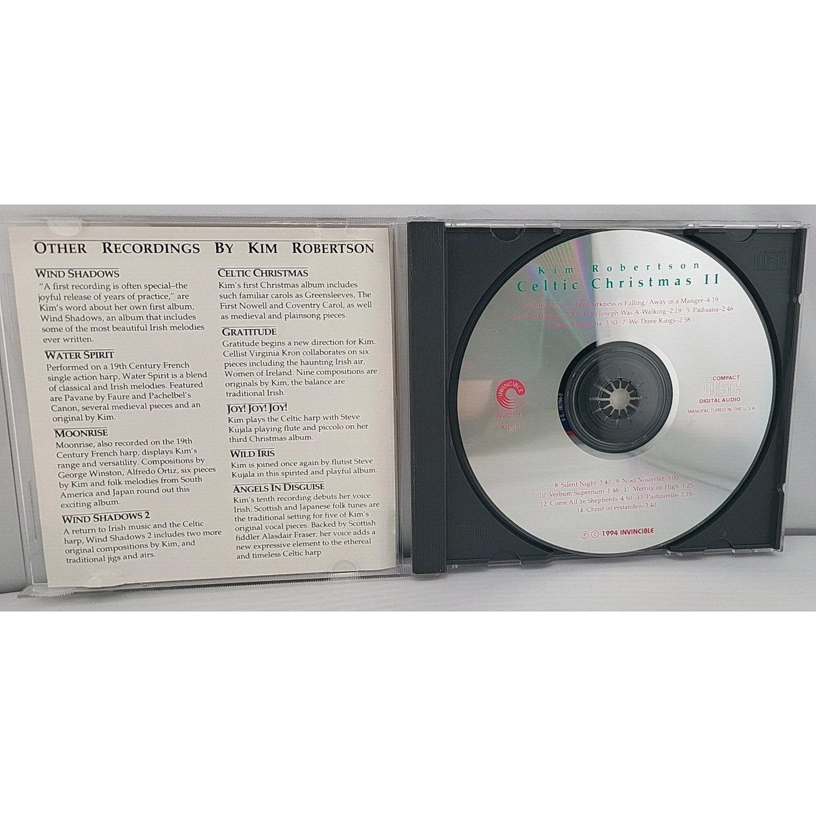 Celtic Christmas 2 by Kim Robertson (CD, 2005)