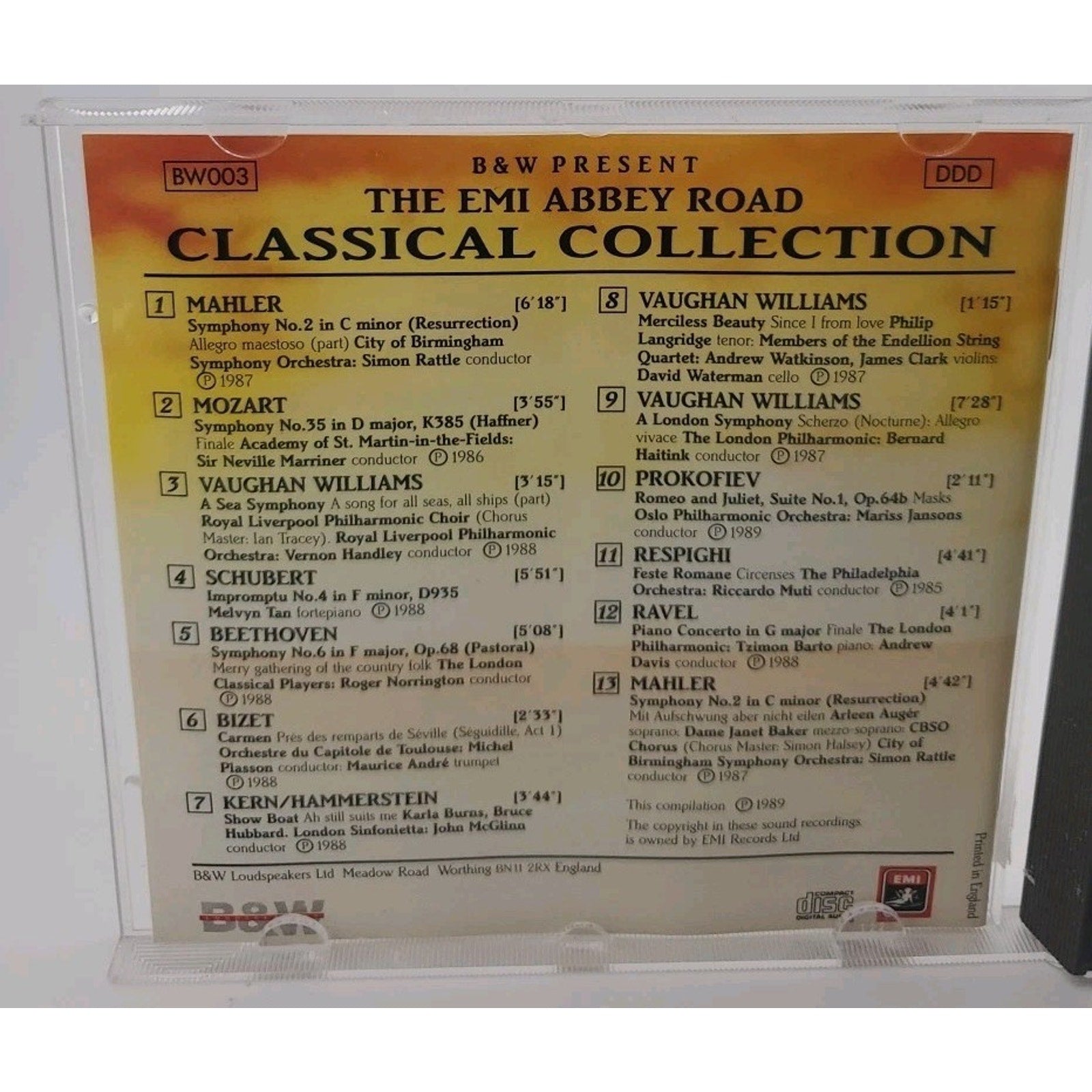 The Emi Abbey Road Classical Collection (CD)