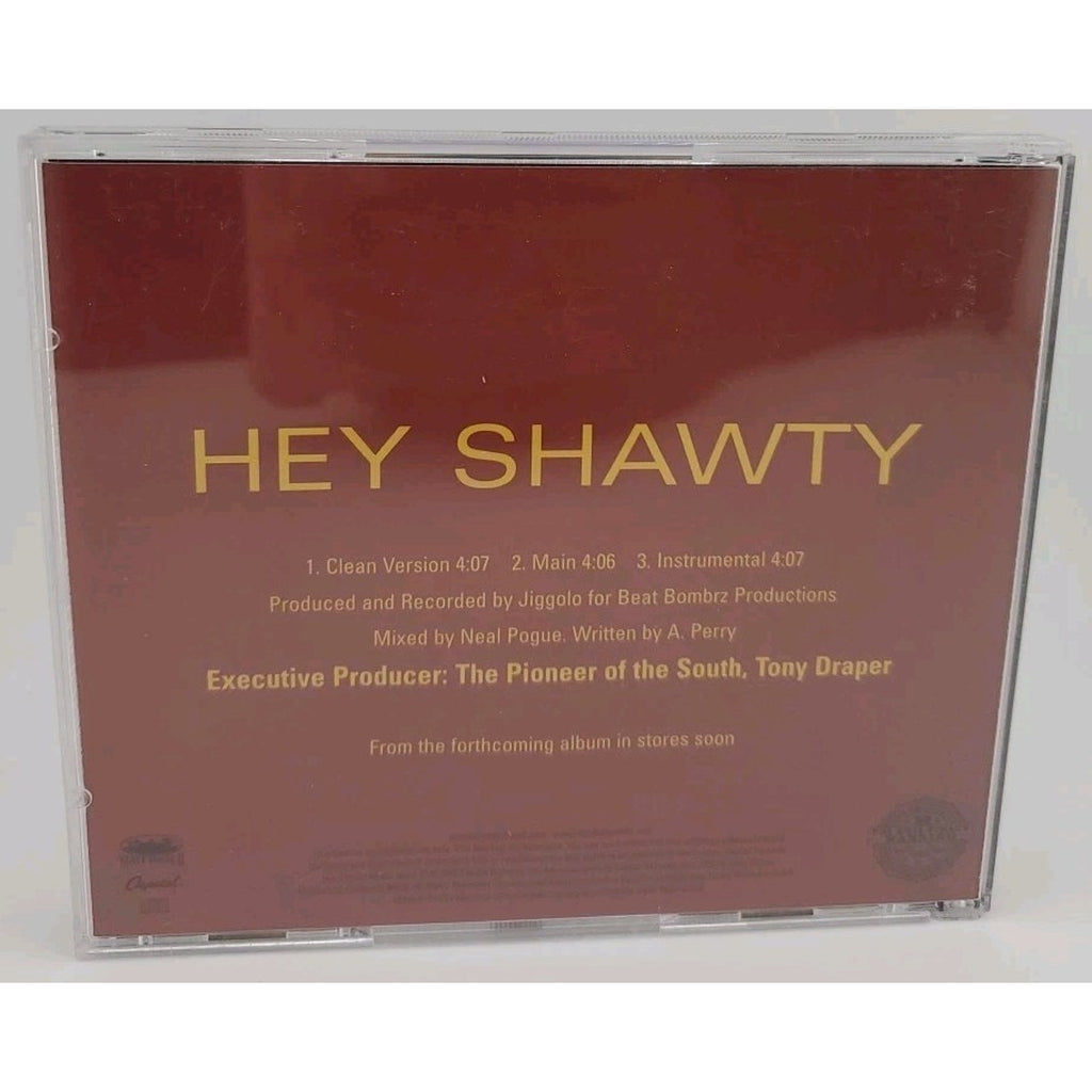 Jiggolo ‎– Hey Shawty (Promo CD Single, 2005, Capitol Records)