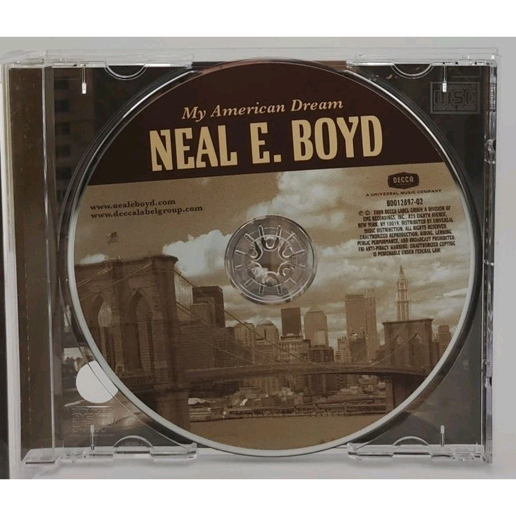My American Dream * by Neal E. Boyd (CD, Jun-2009, Decca)