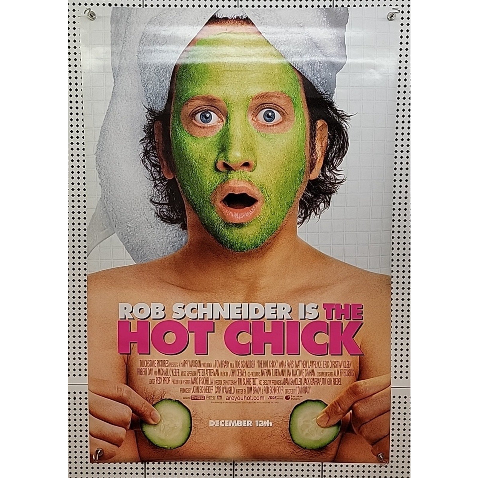 The Hot Chick 2002 27 x 40 Movie Poster DS Rolled Rob Schneider