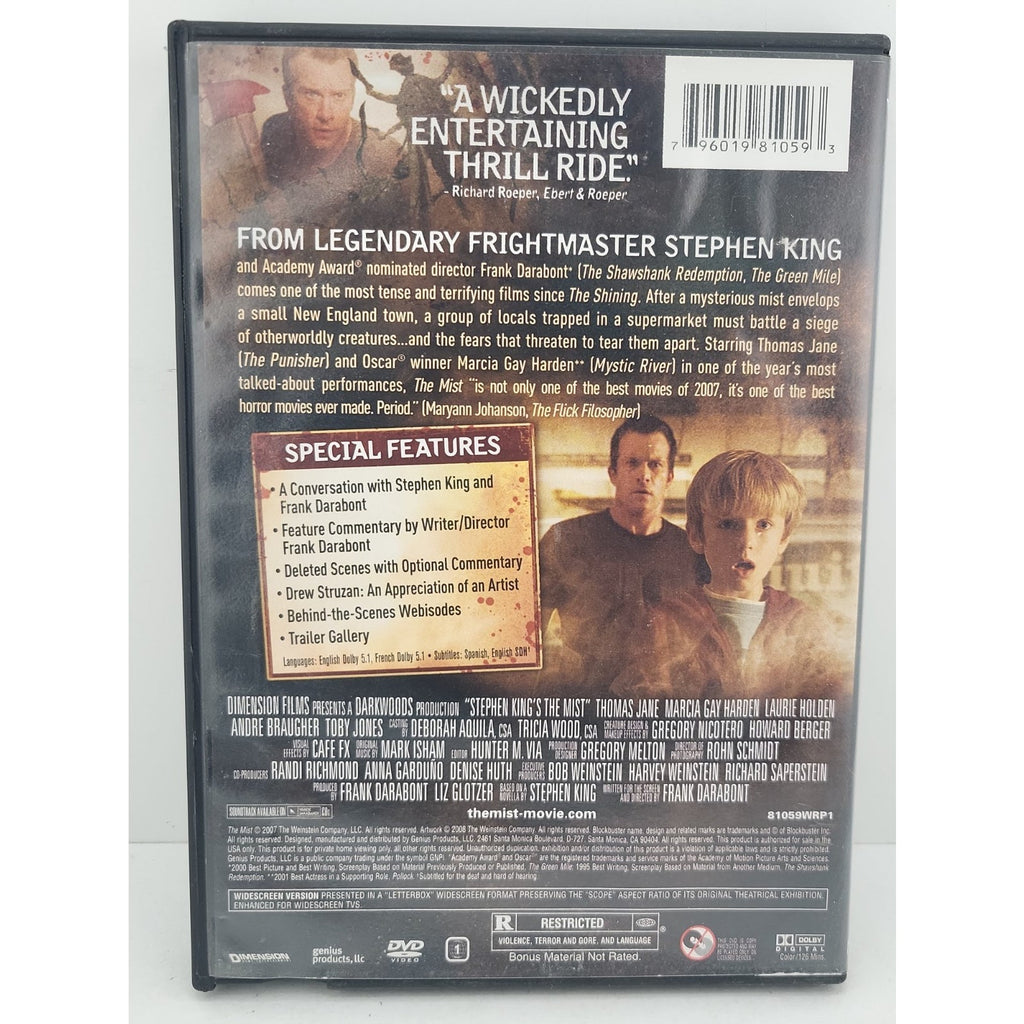 The Mist (Blockbuster Exclusive) DVD