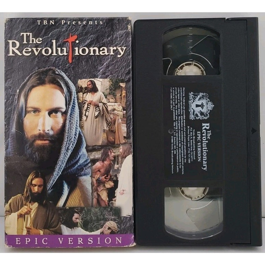 The Revolutionary (VHS, 1995, Epic Version) John Kay Steel - TBN Network
