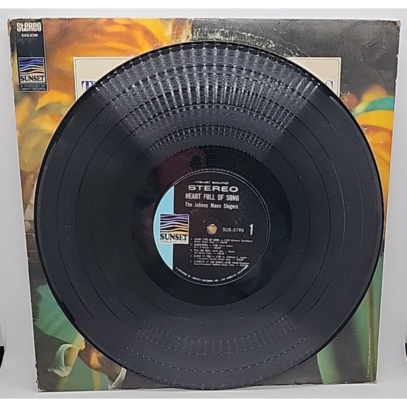 The Johnny Mann Singers ‎– Heart Full Of Song (Record)