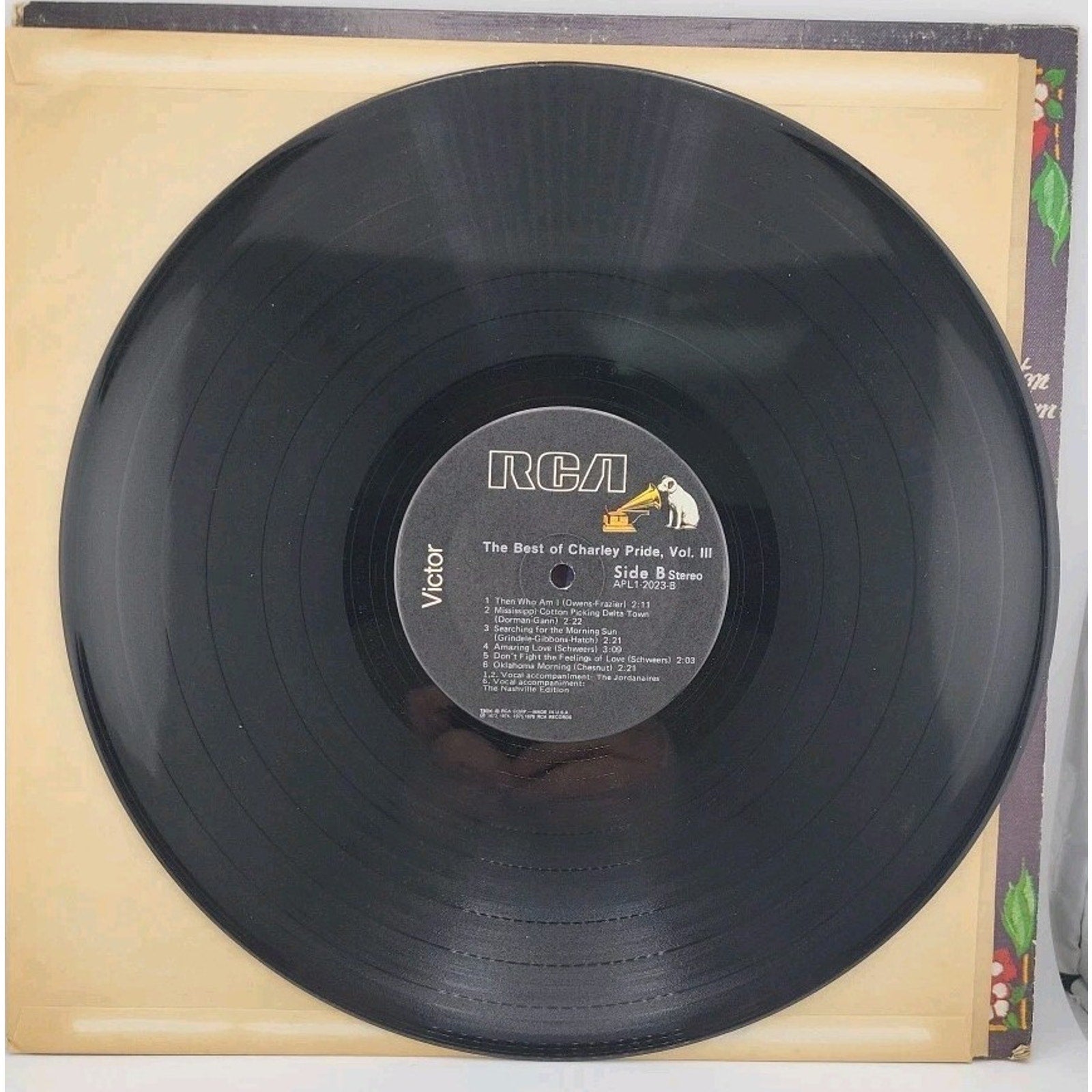 Charley Pride The Best of Charley Price Vole III 3 Record Album Vinyl LP