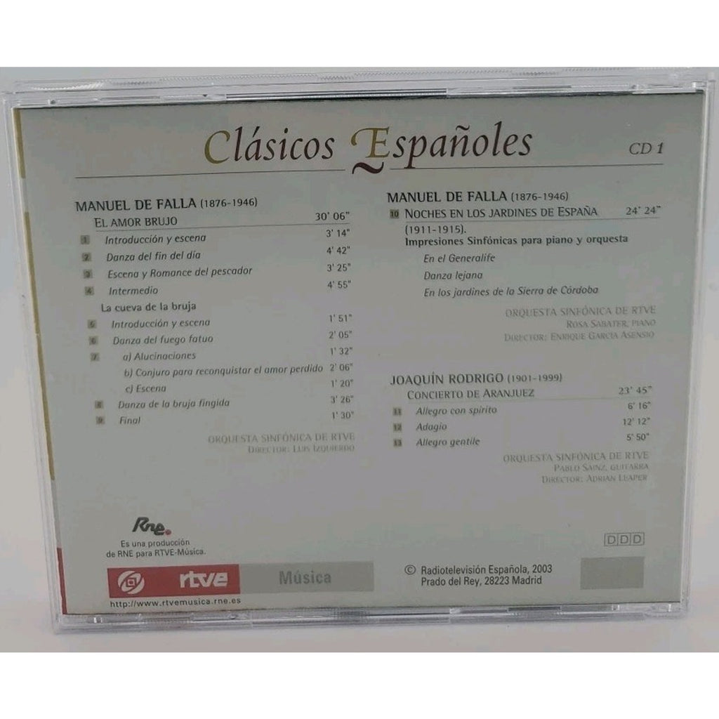 Clásicos Españoles 5 CD Set