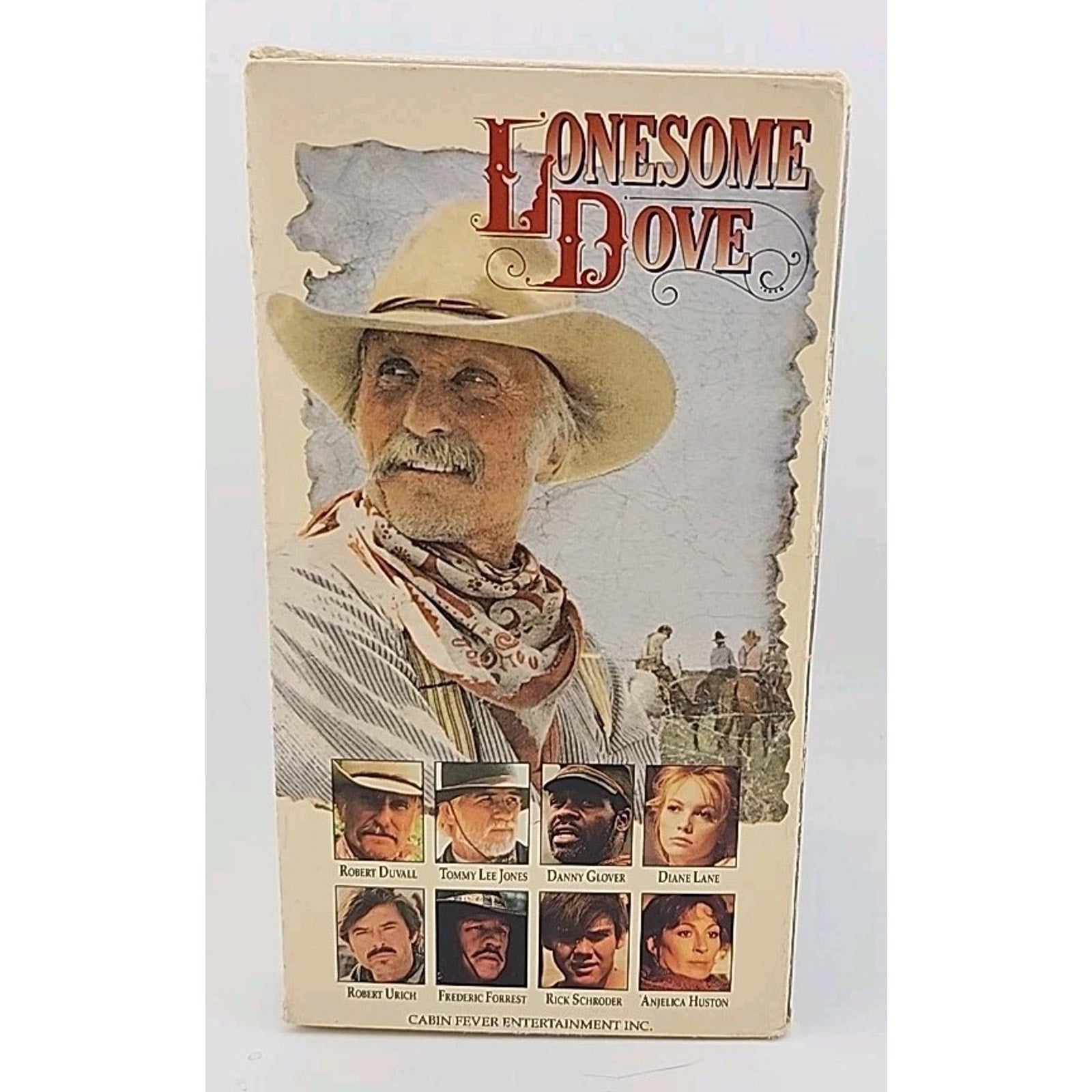 Lonesome Dove VHS Boxed Set Collectors Edition 1991 4 Parts