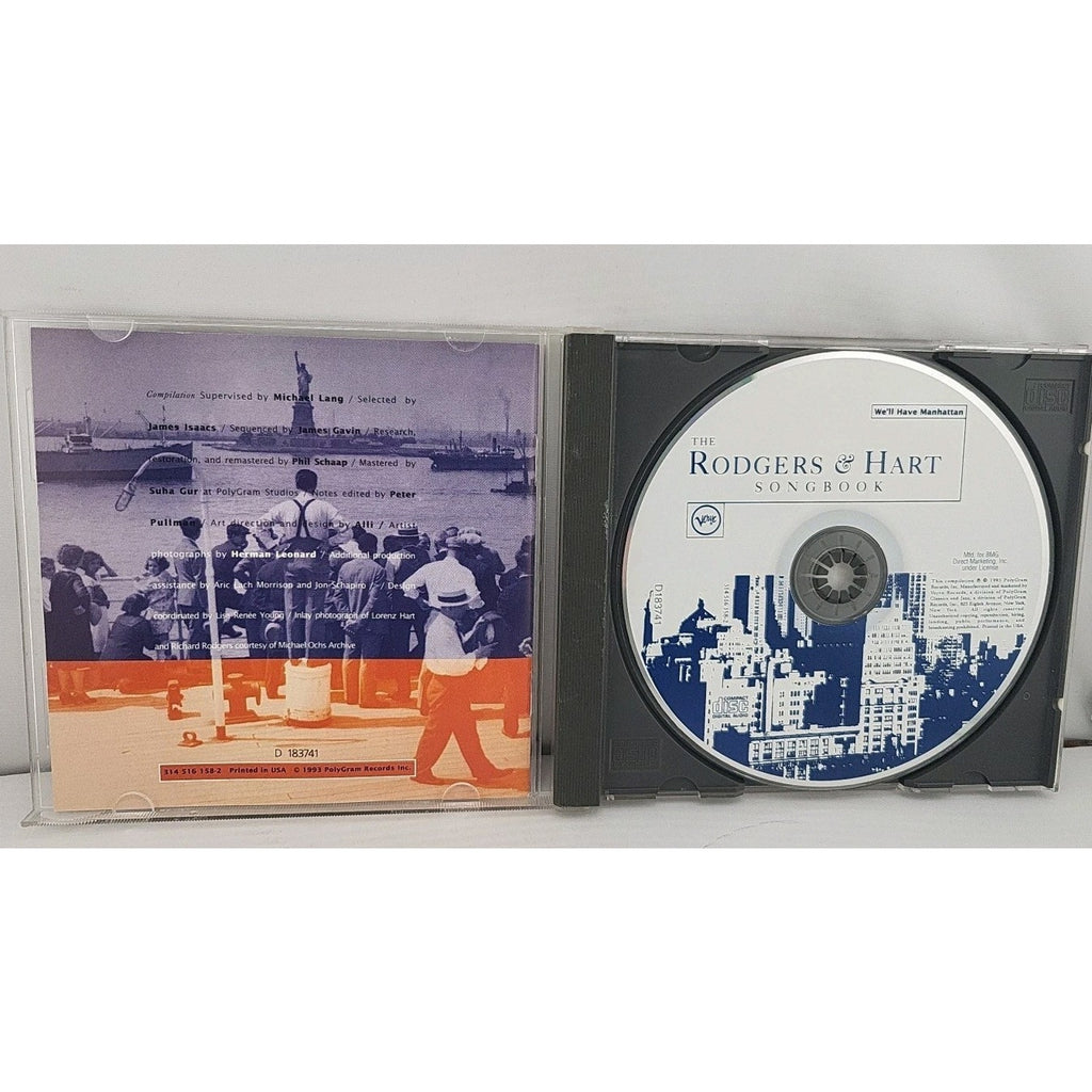 The Rodgers & Hart Songbook: We'll Have Manhattan (CD 1993)