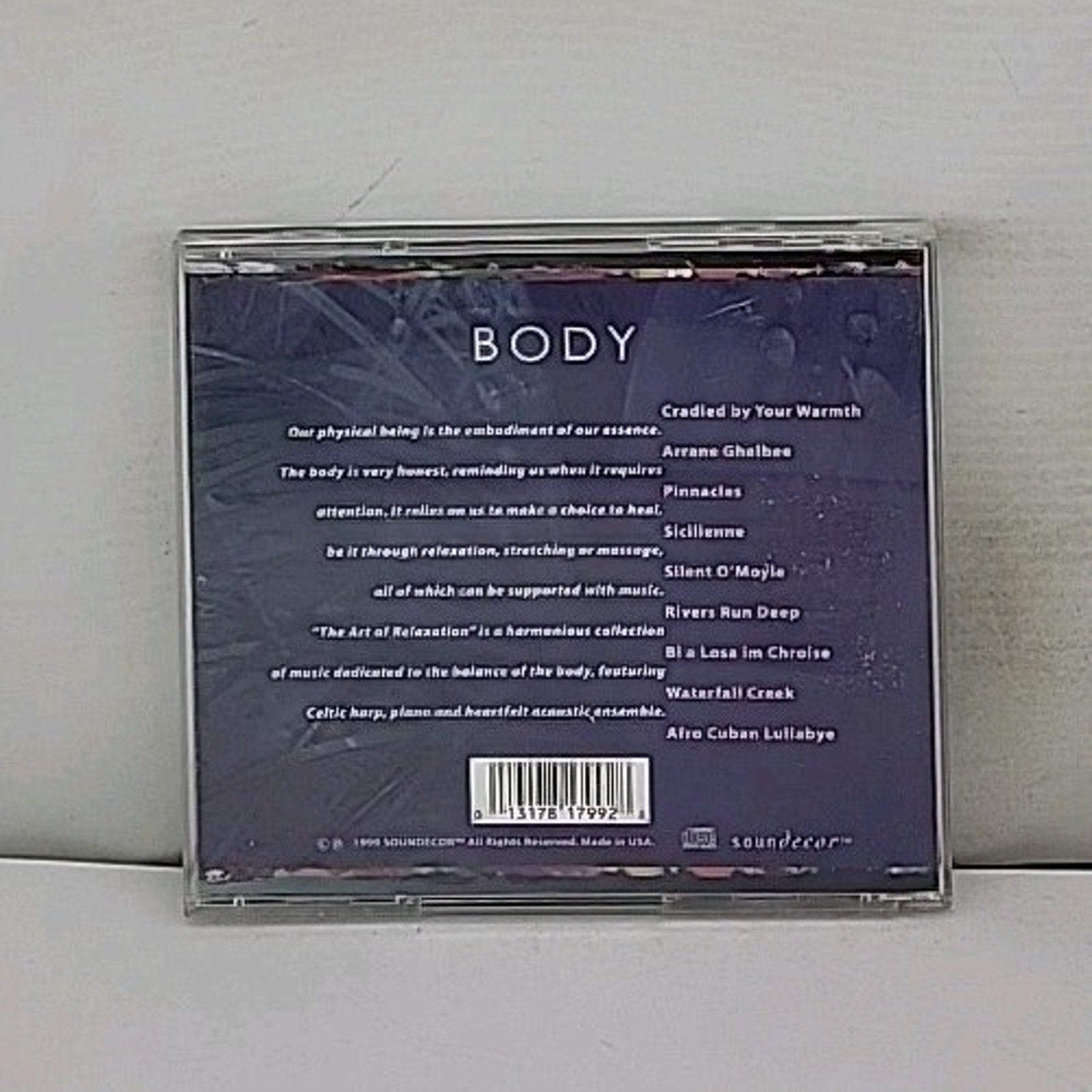 Various Artists : Body Art of Relaxation CD