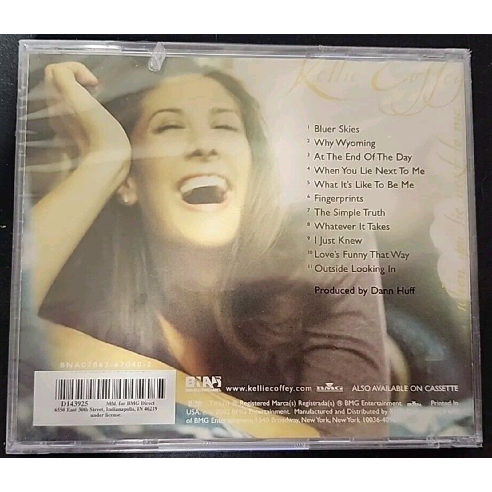 When You Lie Next to Me by Kellie Coffey (CD, May-2002, BNA) *Brand New*