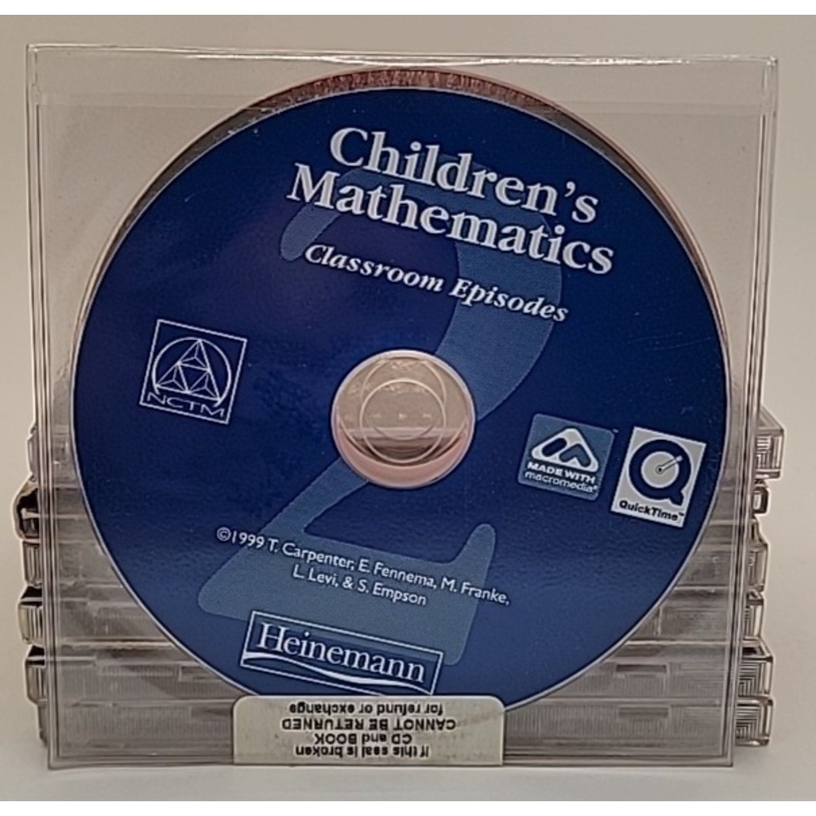 Childrens Mathematics Classroom Episodes / Childrens Strategies CDs