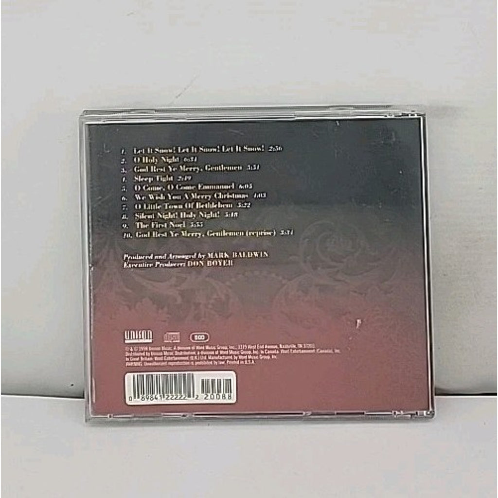 Christmas By The Fire Soft Guitar & Sax CD 1998 Holiday Unison Instrumental