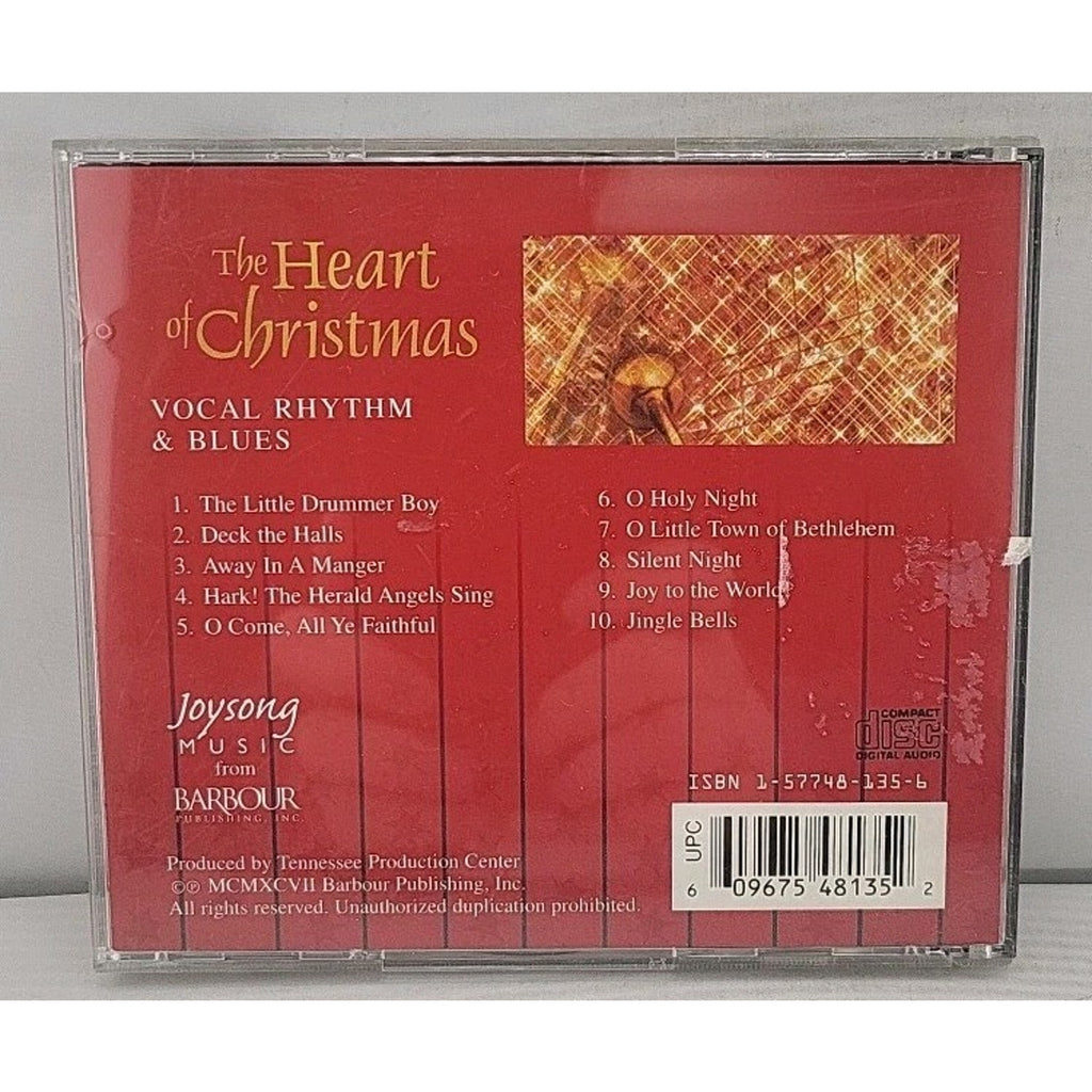 The Heart of Christmas Vocal Rhythm & Blues Music CD