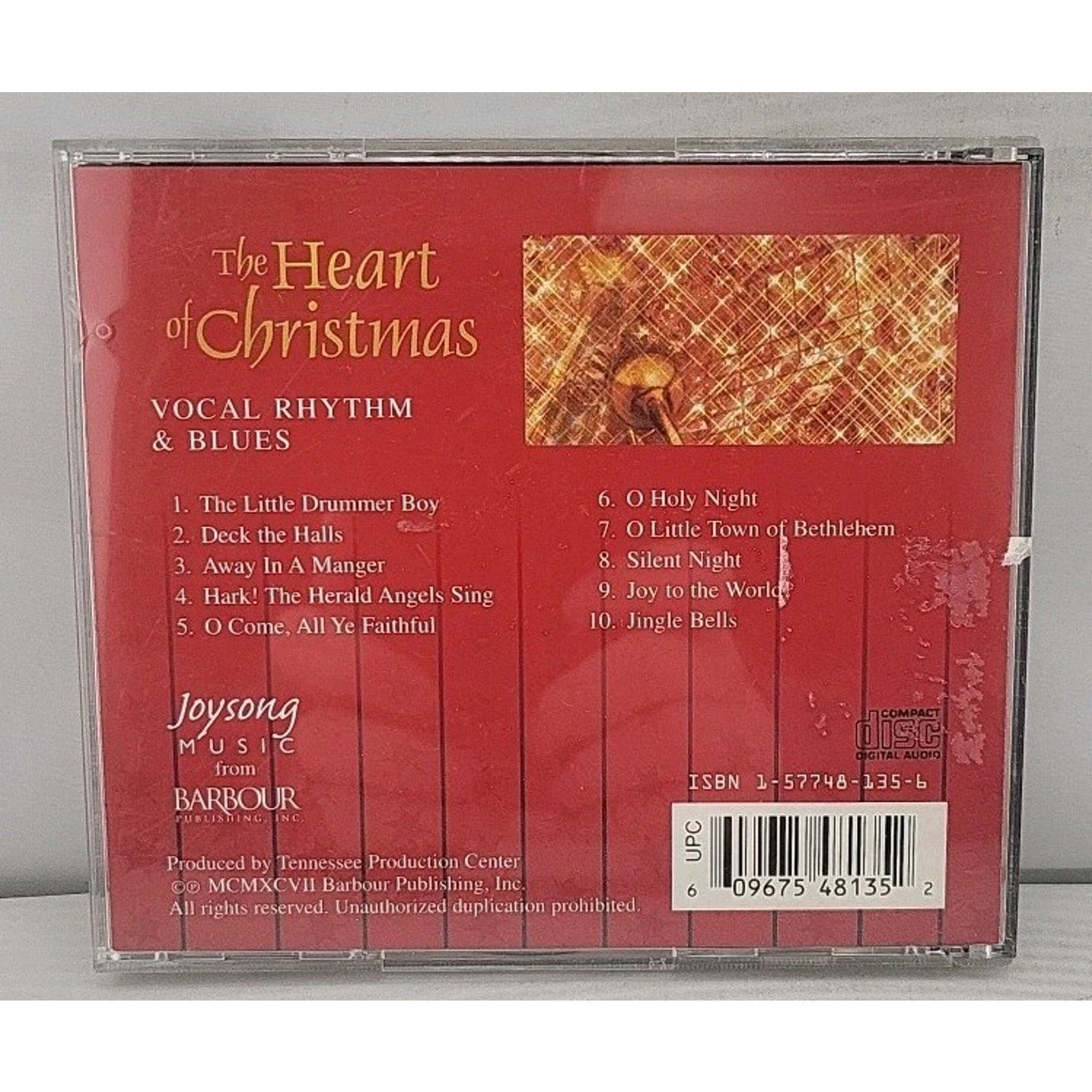 The Heart of Christmas Vocal Rhythm & Blues Music CD