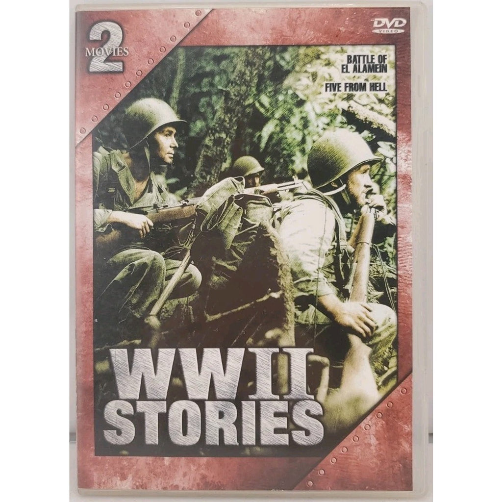 WWII Stories: Battle Of El Alamen - Five From Hell DVD