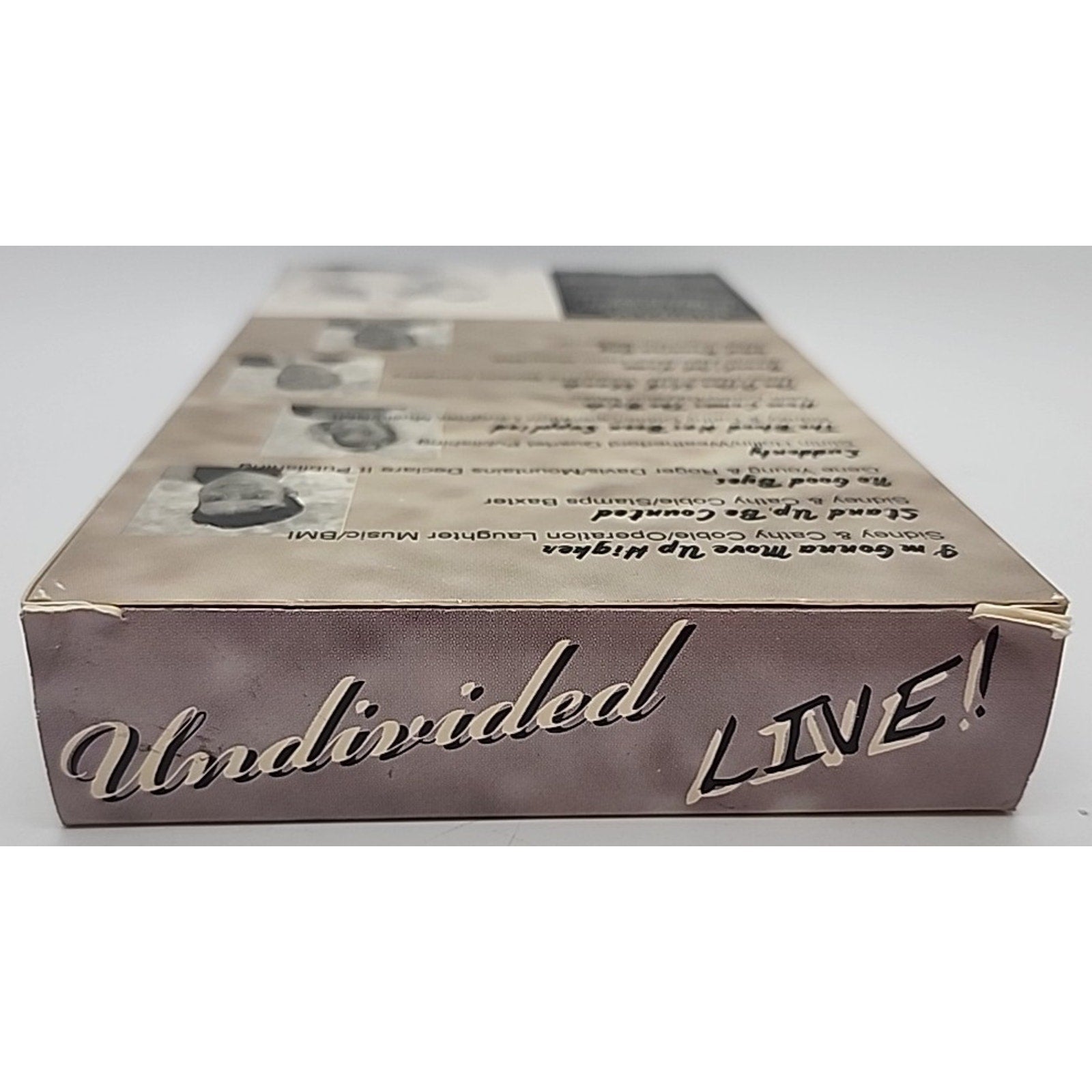Undivided Live (VHS)