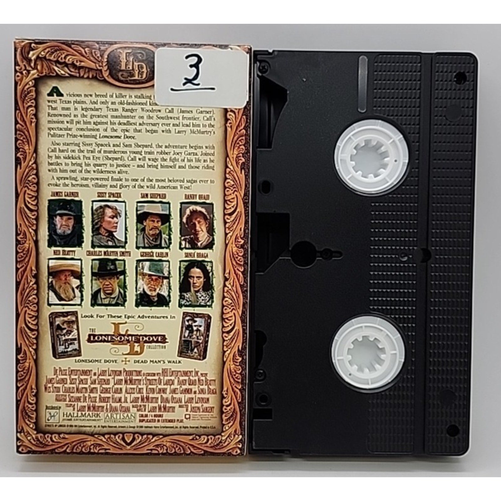 Lonesome Dove Collection (VHS) 3 VHS Collection