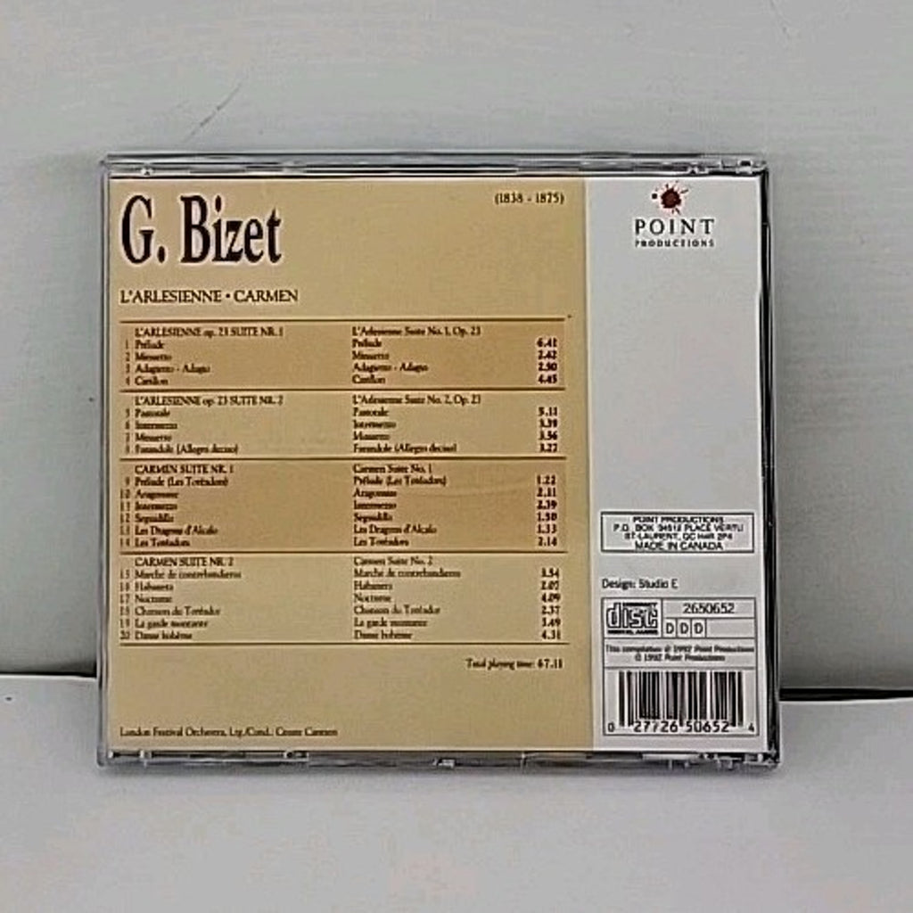 Bizet: L'Arlesienne - Carmen - Audio CD