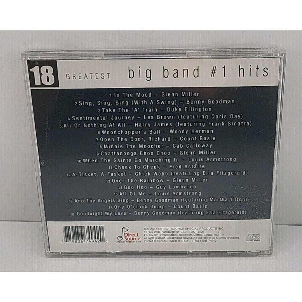 Big Band #1 Hits: 18 Greatest - Various Artists (CD)