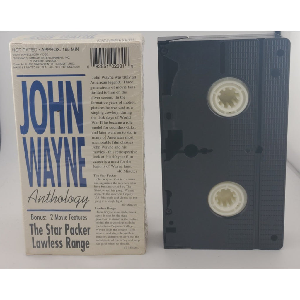 John Wayne Anthology - The Star Packer / Lawless Range (VHS)